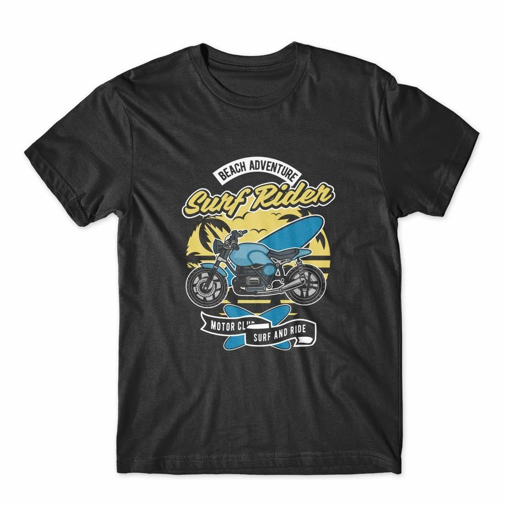 Surf Rider Motor Club T-Shirt 100% Cotton Premium Tee NEW