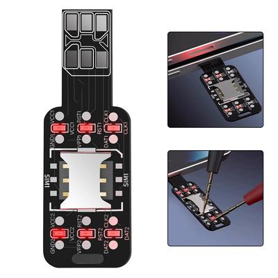 SIM Card Tester Quick Fault Check For Fast Signal Detection Mobile Phone Repair Tool Compact Lightweight Portable Design