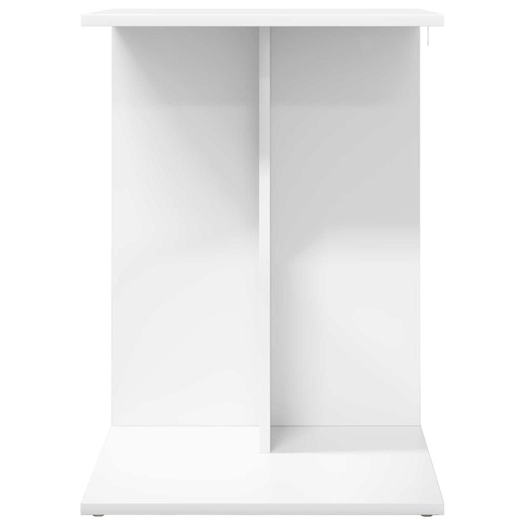Side Table White 45 x 40 x 62.5 cm Particleboard
