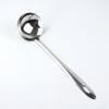 Large Stainless Steel Slotted Spoon for Serving or Drinking Soup, Long Handle for Hot Pot & Porridge