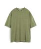 Minimal Project Oversized Pigment Balloon Short Sleeve T-Shirt (Lightkhaki) Mst131