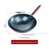 Kangfutao Forged Wrought Iron Round Bottom Wok