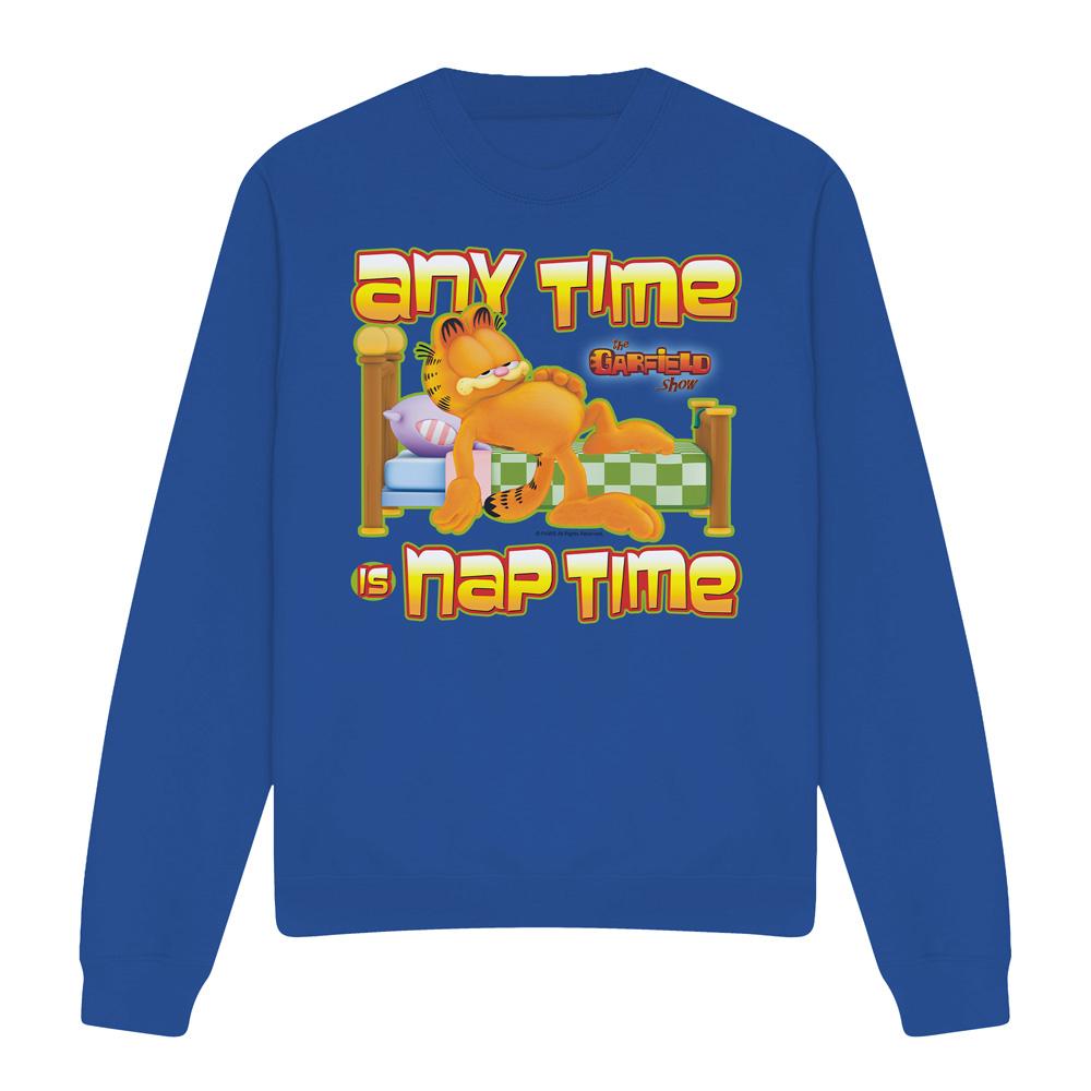 Garfield Unisex Adult Nap Time Sweatshirt