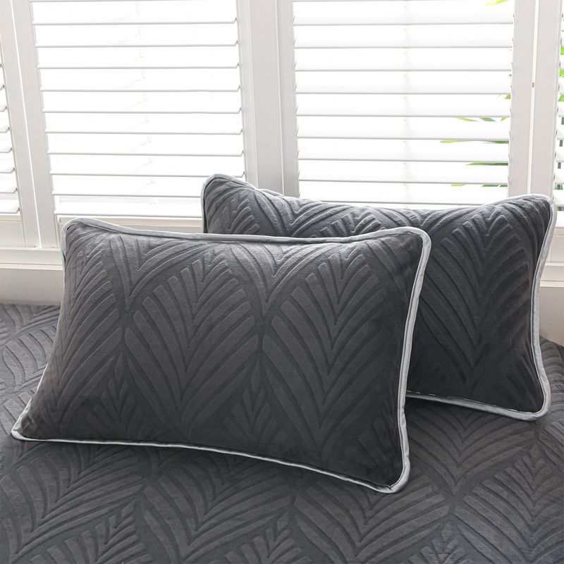 Warm Fleece Elastic Fitted Bed Sheet Thermal Winter Sheets Mattress Topper Protector Cover for Single Couple Double Bedsheet
