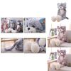 Adorable Large Cat Plush Toy Soft Cute Stuffed Doll Perfect For Christmas Gift
