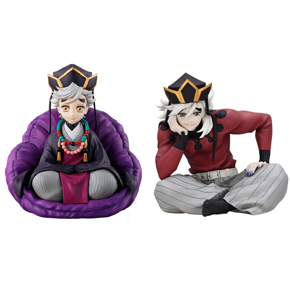 2 Kinds Anime Demon Slayer Douma Premium Chokonose Noodle Stopper Anime Figure Action Figures Collection PVC Model Playthings