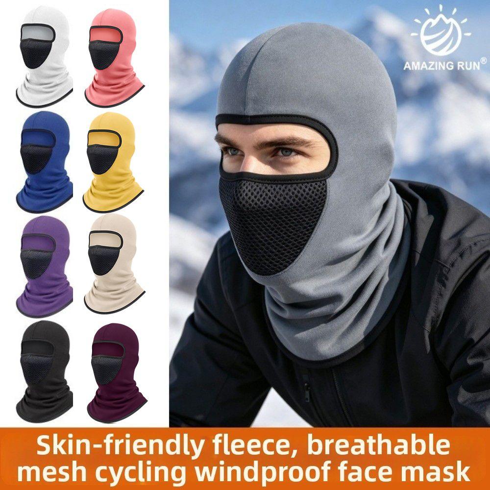 Windproof Balaclava Ski Mask Warm Warm Neck Gaiter Winter Cycling Mask Full Face Cover  Fishing