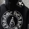 8630 CHROME HEARTS New Spring and Autumn Plus-size Thin Style Classic Style Logo Hooded Sweatshirt for Couples