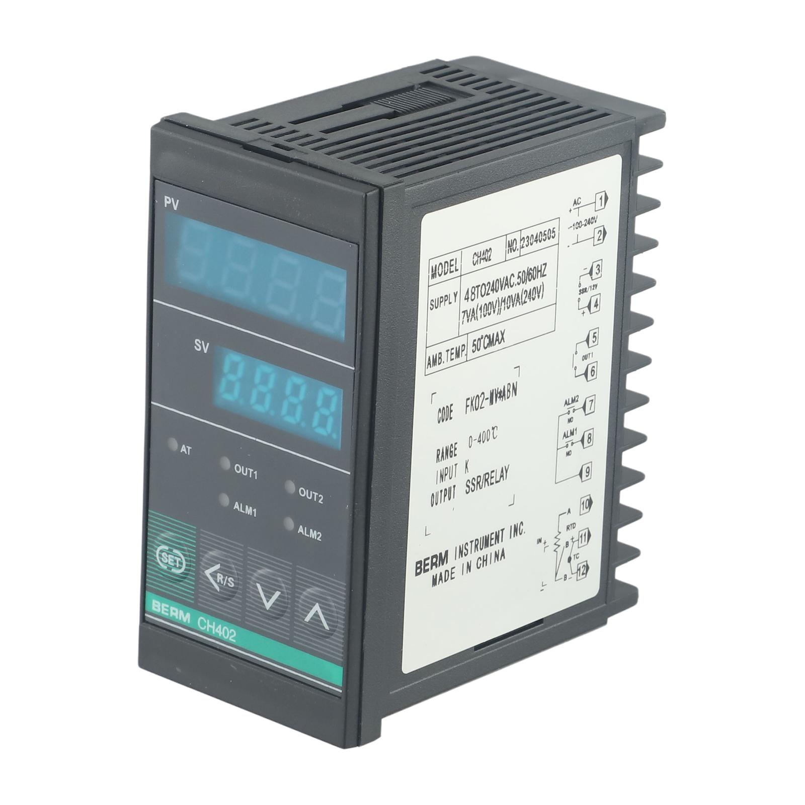 

Temperature Management Solution CH402 Intelligent Thermostat with PID Control and Comprehensive Alarm Features China Mainland