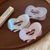 Minimalist Heart Hair Clip Korean Style Barrette Hair Clip Sweet Duckbill Hair Clip  for Women