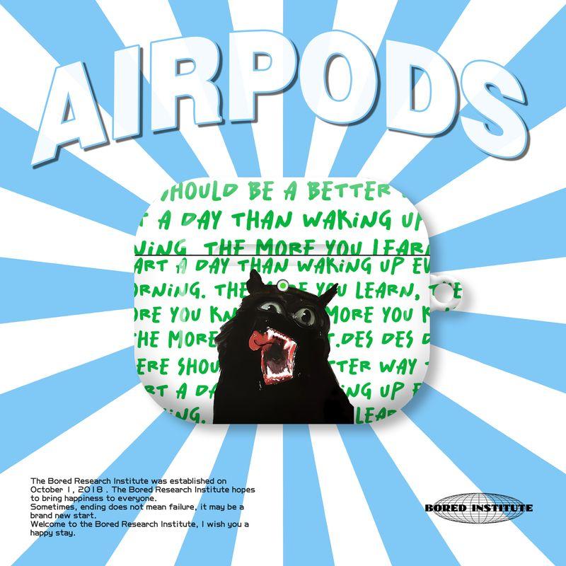 

Illustration for Airpods3 Generation Earphone Case Airpodspro Second Generation/First Generation Protective Cover Glossy Hard Case Airpods4 Generation Apple AirPods