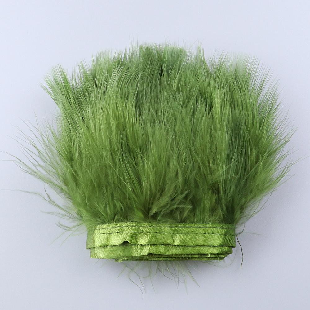 1Meters Furry Turkey Feathers Trim Ribbon White Natural Plumes For Traditional Holiday Dress Sewing Plumas Accessories
