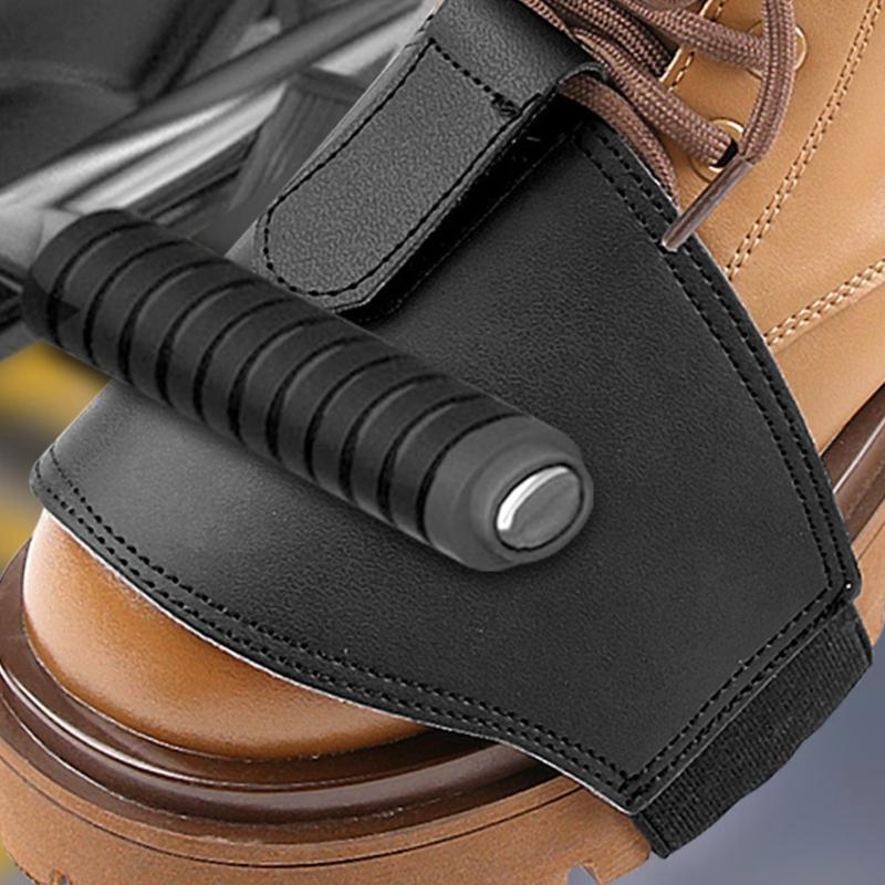 Waterproof Motorcycle Shoe Guard Scratch Prevention Cover Easy Installation Suitable for Riding Boot Styles