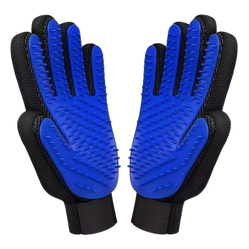 2 Stück Tierpflegehandschuhbürste für Katzen und Hunde - 2-in-1 Haarentfernungshandschuh Massage- und Haarentfernungsfunktionen Haustier Hundeprodukte