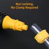 Pompe à siphon - AIMOONSA - Siphon 20mm 2m - Tuyau PVC 2 m - Débit 10 L/min - Sphère caoutchouc