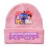 Kpop Demon Hunters Children Knit Beanie Cute And Charming Cartoon Printed Warm Cap Designed for Girls Fall Season Cold Season Outdoor Sports Birth