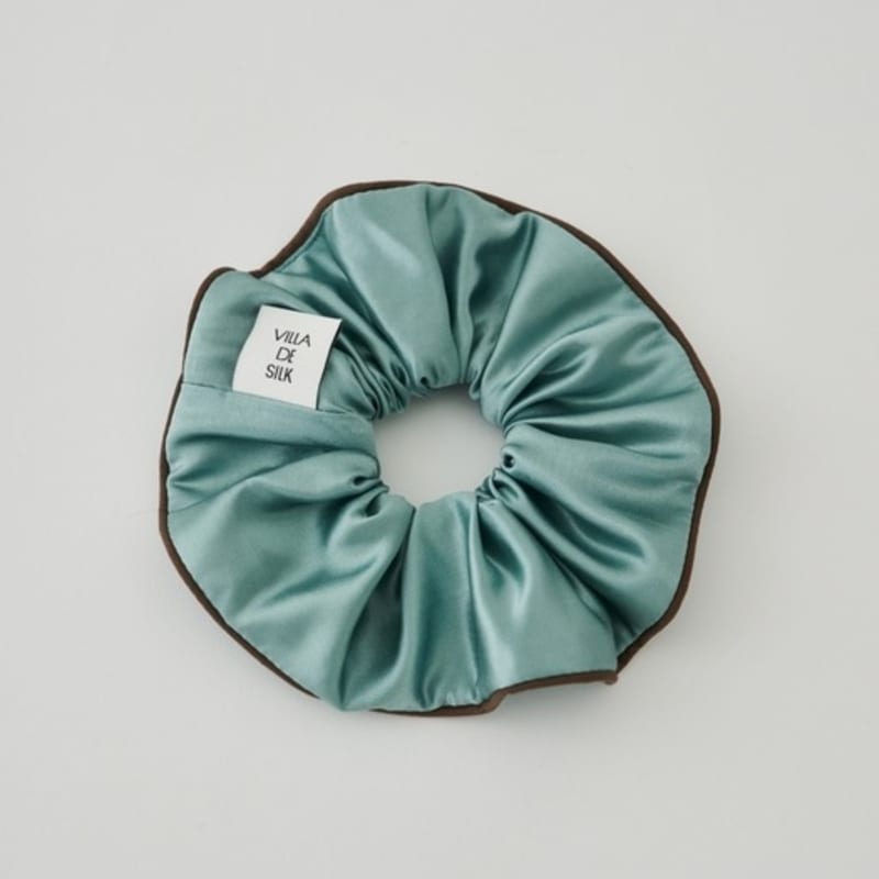 VILLA DE SILK Line Silk Schruchie (4colors)