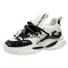 Four Seasons Leather Thick-soled Dad Shoes Low-top Outdoor Sports Tooling Shoes Niche Models