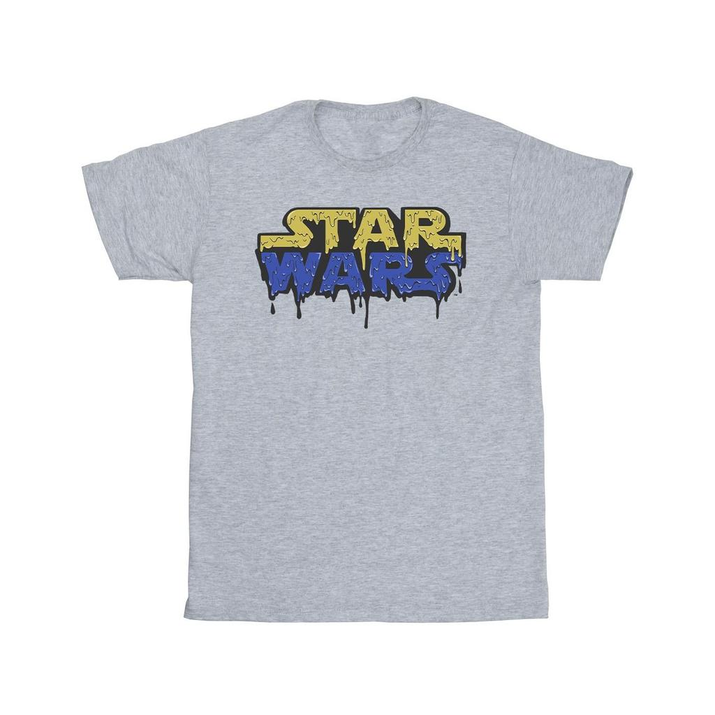 Star Wars Mens Logo Jelly T-Shirt