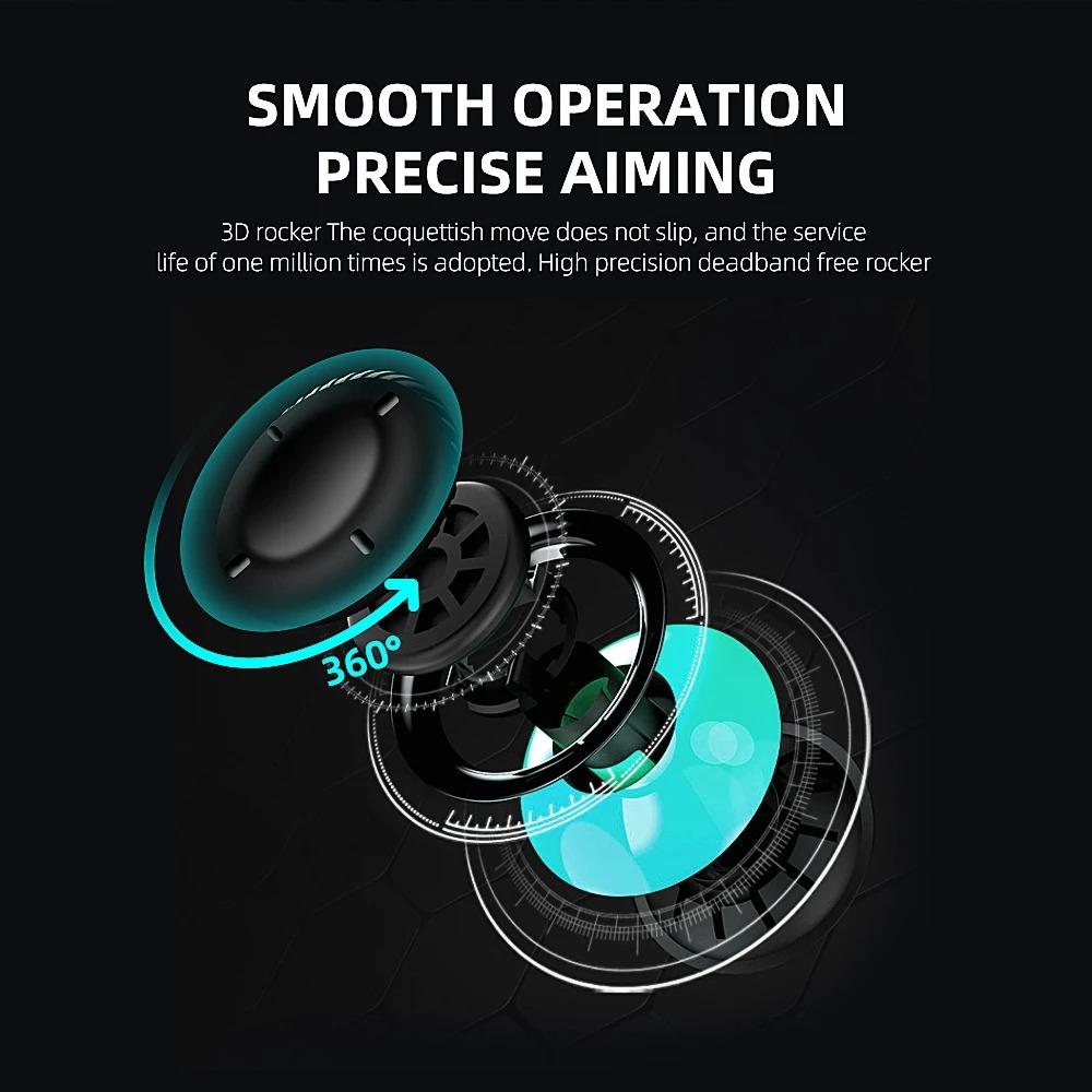 Cell Phone Gamepad for IPhone Android IOS Sony PS4 Switch PC Control Bluetooth Controller Trigger Pubg Mobile Game Pad Joystick