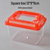 Clear Plastic Fish Tank with Sunning Platform - Available in Large, Medium, Small; Perfect for Goldfish or Turtles.