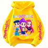Fashion Women's Hoodie K-Pop Demon Hunters Print Kids Hoodie Pullover Girl Tops Spring And Autumn Leisure Sweatshirr Clothing