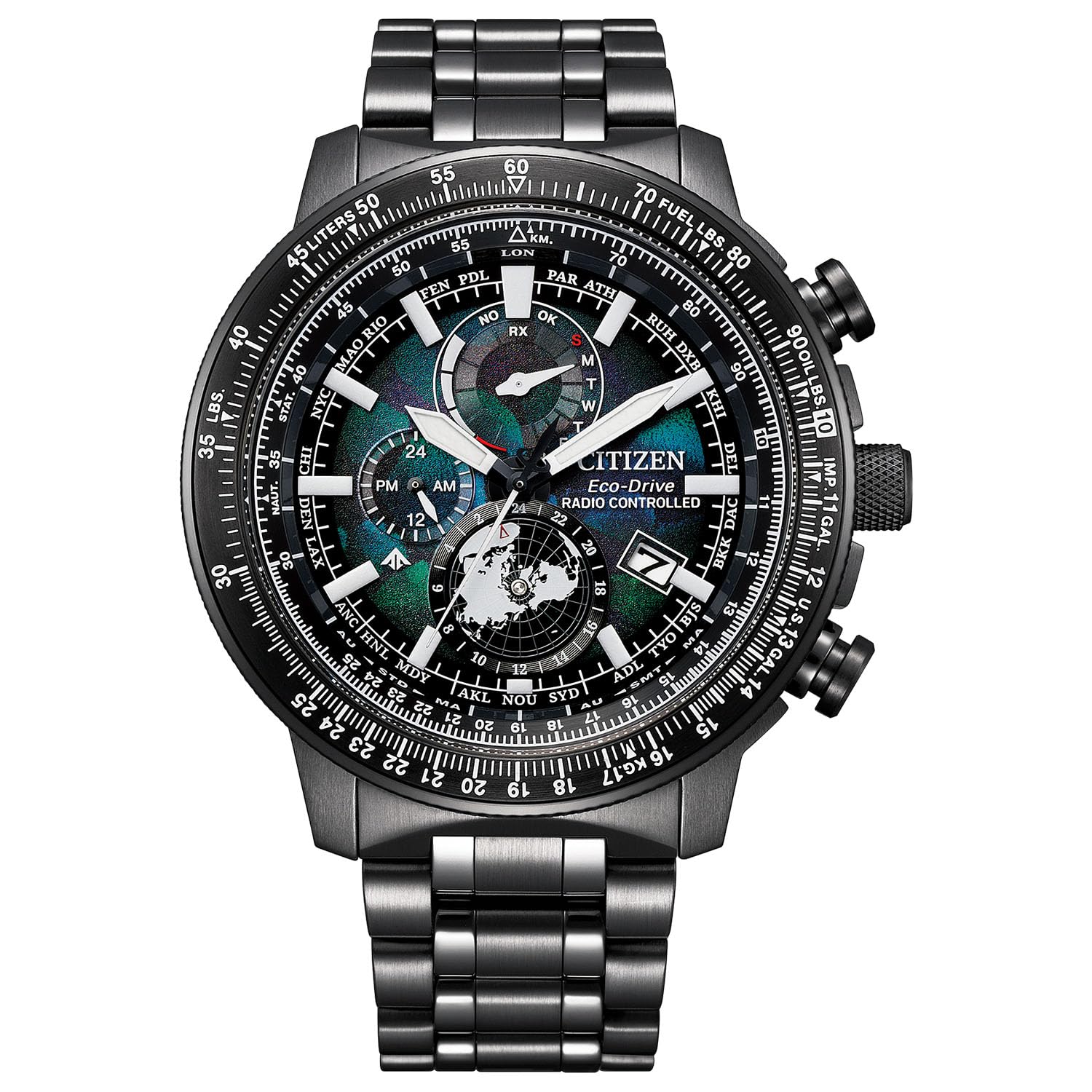 

Годинник Promaster Brand Watch 100th Anniversary Limited Model Eco Drive Radio Controlled Watch Waterproof Black [Citizen] CITIZEN BY3005-56E для чоловіків чорний