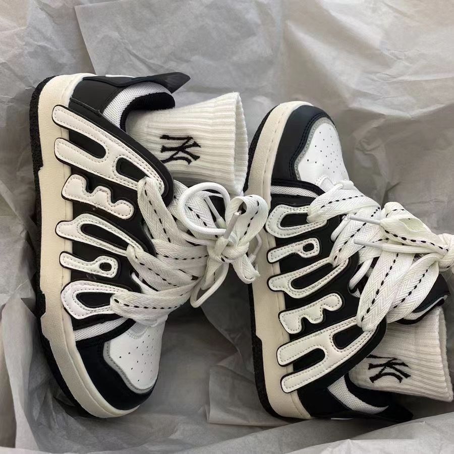 

New trendy brand alphabet small board shoes, item number MH-21 36