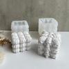 Creative Halloween Skull Pumpkin Wax Candle Mold Resin Molds for DIY Home Decorations Halloween Party Easy to Clean