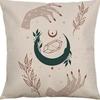 Tarot Printed Line Pillow Cover Moon Star Home Bedroom Sofa Pillow Cushion Cover