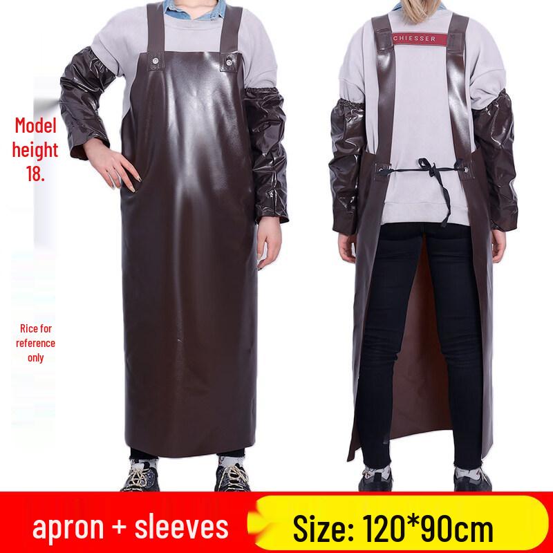 Waterproof Oil-Proof Thickened Apron