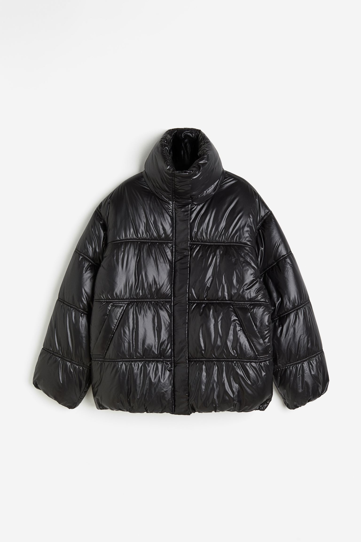 

Стеганая куртка-пуховик