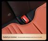 Three-Piece Seaweed Fiber Car Seat Cushion Set: Universal, Comfortable, Breathable, Non-Slip, All-Season Cover.