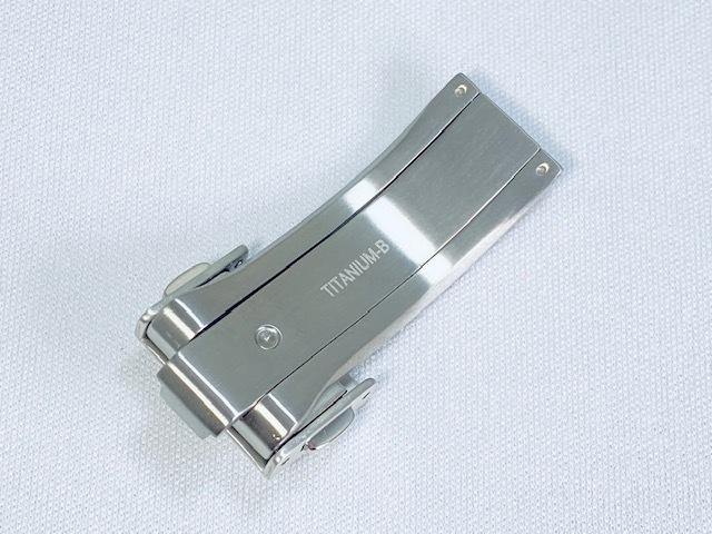 SEIKO H1PS12TD03E for via Brightz/ Dolce Buckle, Titanium, 16mm, SAGA281/ 8B63-0AL0, SADZ201/ SADZ202/ 7B27-0AD0 (Ships Nekoposu)