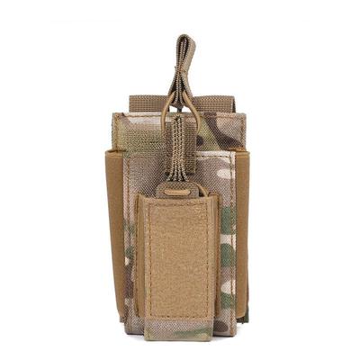 Tactical Camouflage Single Magazine Pouch - 1000D Nylon Military Tool Bag