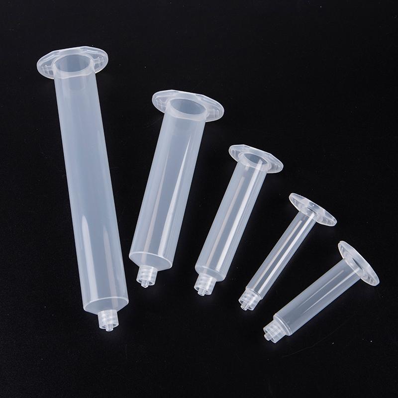 5Pcs Glue Dispensing Syringe Barrel 3/5/10/30/55Cc Glue Dispenser Syringe Tube