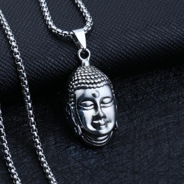 Flame Sun God Titanium Steel Necklace - Unisex Hip Hop Pendant