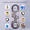 Professional Faucet Aerators Stem Wrenchs Tool For Plumbing Repair Carbon Steel Build Universal Fit Ergonomic Design