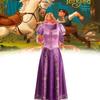 Gubancos Rapunzel Cosplay Ruha Lányoknak Szatén Szövetből Halloween Témájú Rendezvényekre