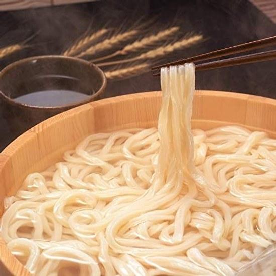 Kijouan Kagawa Sanuki Udon Home Set (120g10 bags) Thick Cut Noodles Semi-Dry Dried (No Synthetic Preservatives)