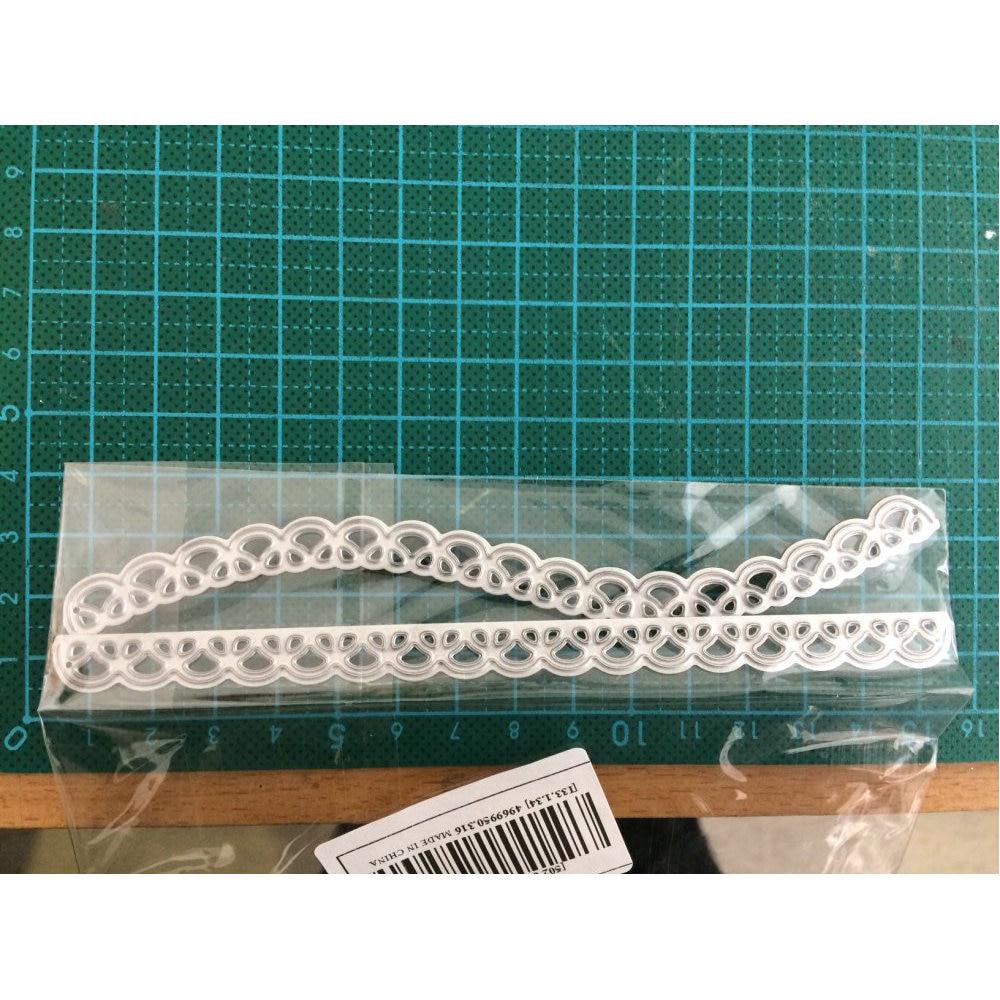 Lace Wave Metal Cutting Dies Paper Cut Card Making Template for DIY Scrapbooking Decorative Craft Mold Stamp and Dies