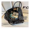 Ielgy Korean Version Fashion Travel Bag Solid Color Luggage Storage Messenger Bag Large Capacity Business Travel Travel Handbag