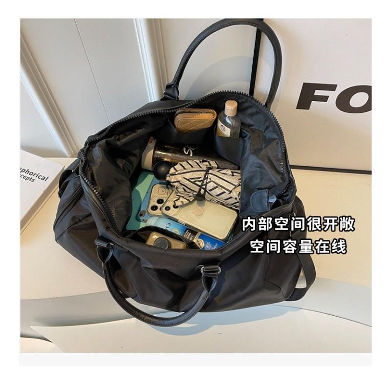 Ielgy Korean Version Fashion Travel Bag Solid Color Luggage Storage Messenger Bag Large Capacity Business Travel Travel Handbag