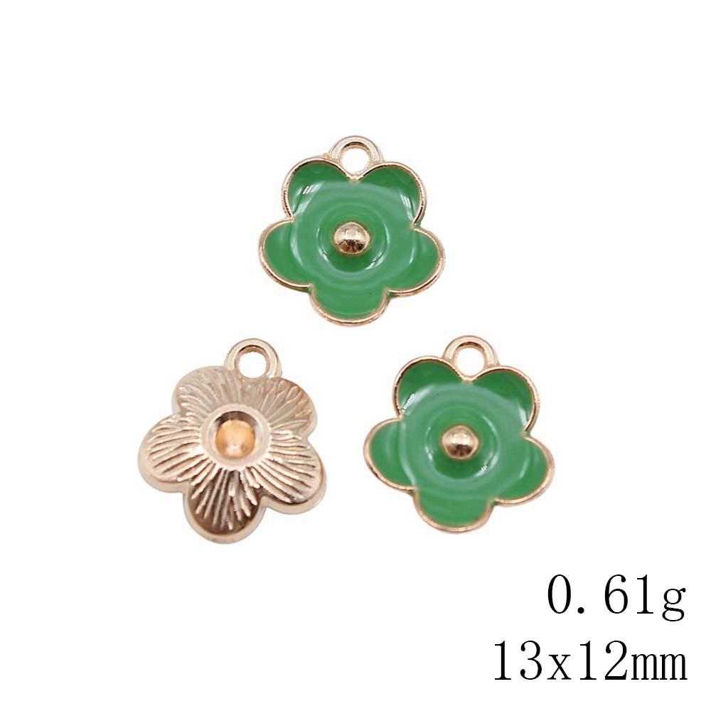Thanksgiving Day Charms Jewelry Plant Flower Enamel Charms Pendant Ornaments For Home Cell Phone Pendant