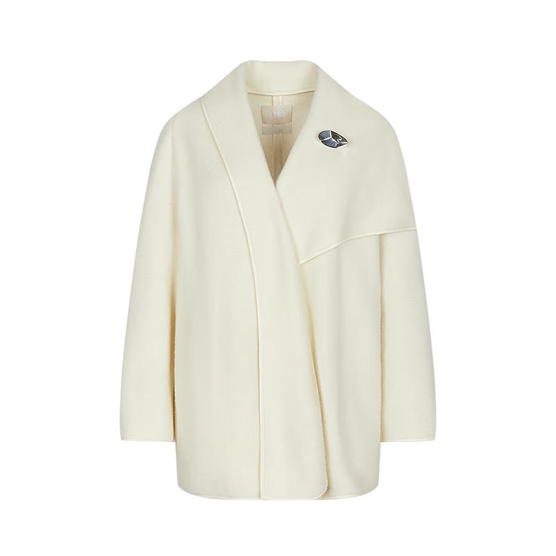 LESS 2025 Autumn H-line Wool & Cashmere Coat
