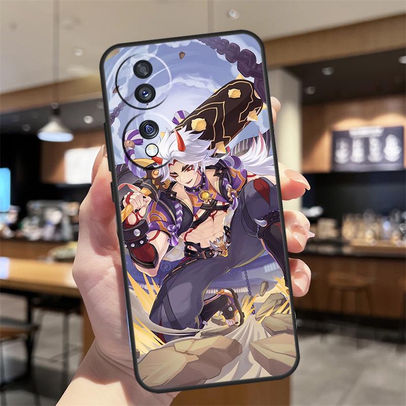 

Genshin Impact Arataki Itto Case For Honor Magic 5 6 7 8 Pro Honor 200 400 50 70 90 Lite X8b X8c X9b X9c X9d Win RT Cover Honor Magic6 Pro