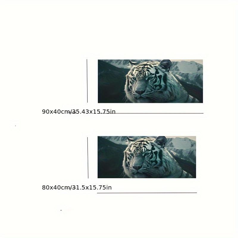 Large Gaming Mouse pad Tiger Computer Keyboard Pad Mouse Mat Desk Mat Rubber Anti-Slip Office MousePad Desk pad Accessories game