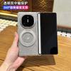 Applicable To Huawei Matex1 Mobile Phone  Transparent Rotating Bracket X1 Collector's Edition Magnetic Suction Double Central Axis Hinge