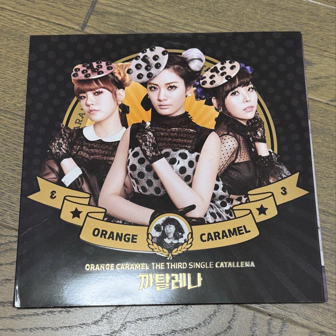 

[USED] ORANGE CARAMEL / CATALLENA (Korean Edition) with Trading Card