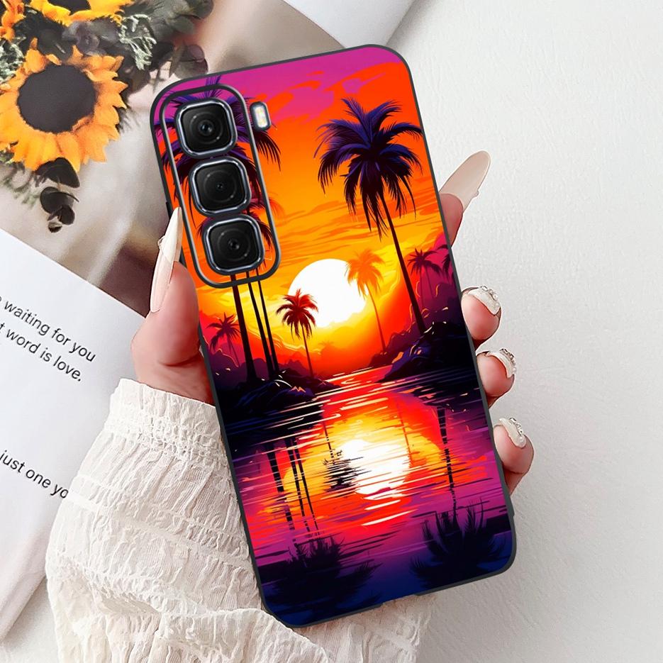 Hülle für Infinix Hot 50 Pro Plus X6880, niedliches Koi-Motiv, weiche TPU-Handyhülle für Infinix Hot 50, Hot50 Pro 4G X6881 und X6882